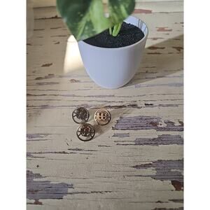 Vtg Lot United Way Circle of Friends Lapel Pin Set Gold Silver Tone Charity Logo